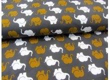 Jersey - Elephant Parade senf grau